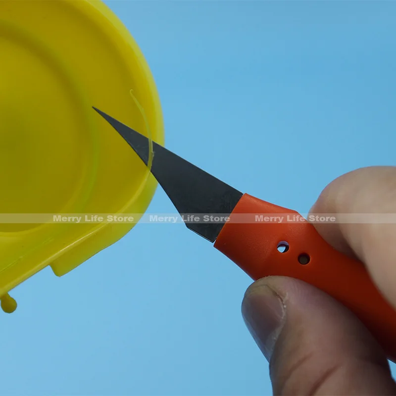 

2PC Edge Trimming Knife Tool HSS High Speed Steel Deburring Knife Reloading Blades Deburring Machinist Tools for Plastic Product