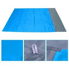 Водонепроницаемая пляжная подстилка на открытом воздухе Портативный Пикник анти свободный от песка коврик на открытом воздухе палатки газон Пикник коврики коврик для кемпинга пикника Одеяло