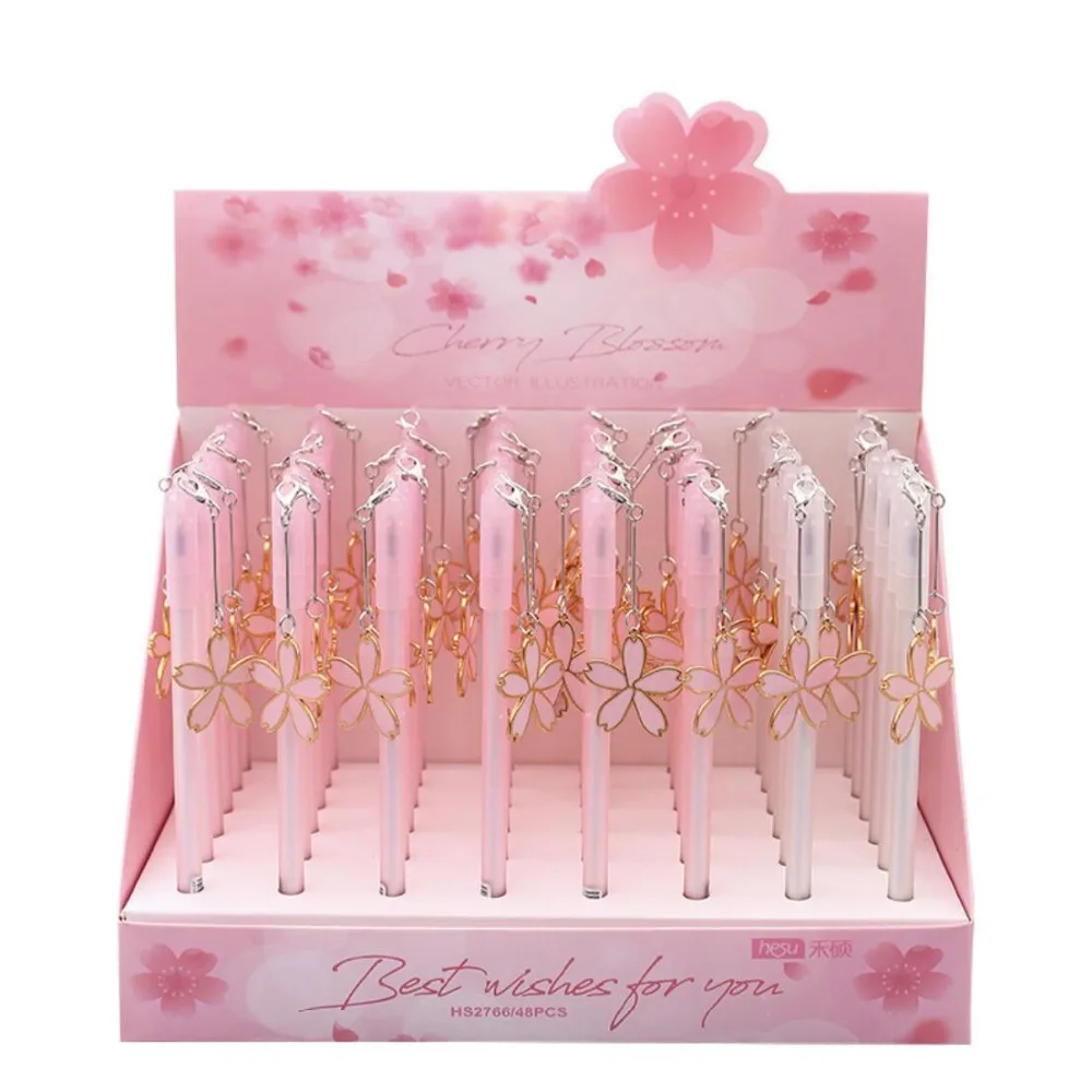 

Cherry Blossoms Sakura Pendant Gel Pen Promotional Gift Stationery School & Office Supply