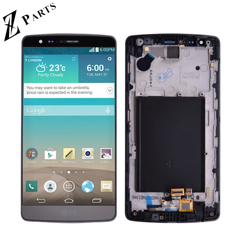 5 0 &quot1280x720 оригинальный для LG G3 Mini D722 D724 ЖК дисплей с сенсорным экраном дигитайзер