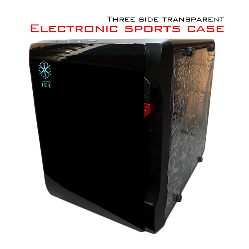 2017 мини шасси для HTPC Мини ПК корпус настольный Поддержка дискретной графики MicroATX