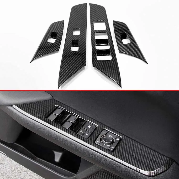 

For Lexus UX200 250H 260H 2019 2020 ABS Door Window Armrest Cover Switch Panel Trim Molding Garnish