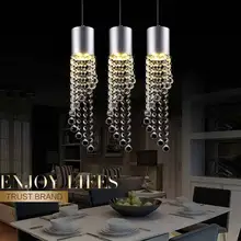 Led lamp Home Light Fixtures Modern Crystal Pendant Lights Dining Room Hanglamp LED 5W lamparas lustres de sala e27 90-240v Led lamp Home Light Fixtures Modern Crystal Pendant Lights Dining Room Hanglamp LED 5W lamparas lustres de sala e27 90-240v