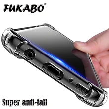

Transparent Soft Silicone TPU Cases For Samsung Galaxy S8 Shockproof Protection Cover For Samsung S8 S9 Plus S7 Edge Phone Case