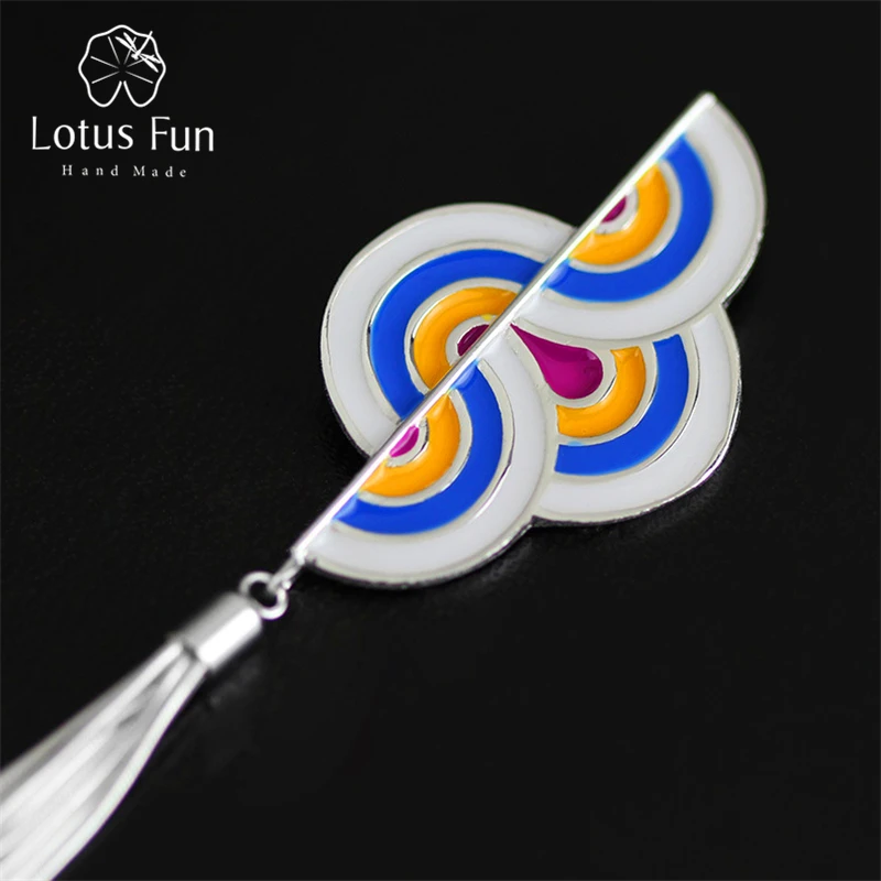 

Lotus Fun Real 925 Sterling Silver Handmade Fine Jewelry Fashion Rosy Clouds Design Pendant without Chain Acessorios for Women