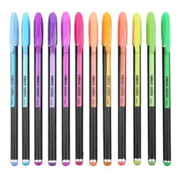 48 2 цвета шт/набор эскиз неоновая ручка хайлайтер флуоресцентный маркер Живопись Рисунок канцелярские линия пера рисунок «сделай сам»