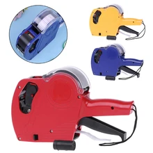 NoEnName_Null MX-5500 EOS 8 цифр ценник пистолет Этикетка Бумага+ 2 чернил ролик ручной пластик цена