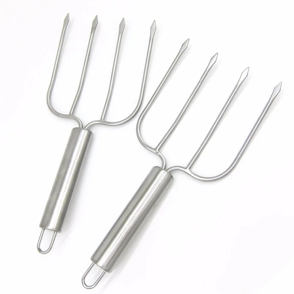 New Turkey Lifter Forks Set Stainless Steel Turkey Lifters Turkey and