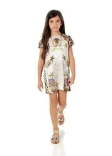 2016 New Fashion Baby Girl Dress Princess Costume Brand Kids Summer Clothes Girls Dresses Leopard Print Elegant Dress Robe Fille