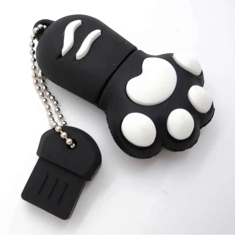Cartoon USB Flash Drive 64GB 32GB 16GB 8GB Cats Claw Pen Drives Pendrives Memoria USB Stick Gift Cartoon USB Flash Drive 64GB 32GB 16GB 8GB Cats Claw Pen Drives Pendrives Memoria USB Stick Gift