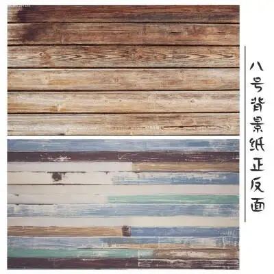 56*88 см/22*34,5 дюйма двухсторонняя деревянная мраморная цементная стена как винтажный фон для фотосъемки бумажная доска реквизит для еды - Цвет: Лиловый