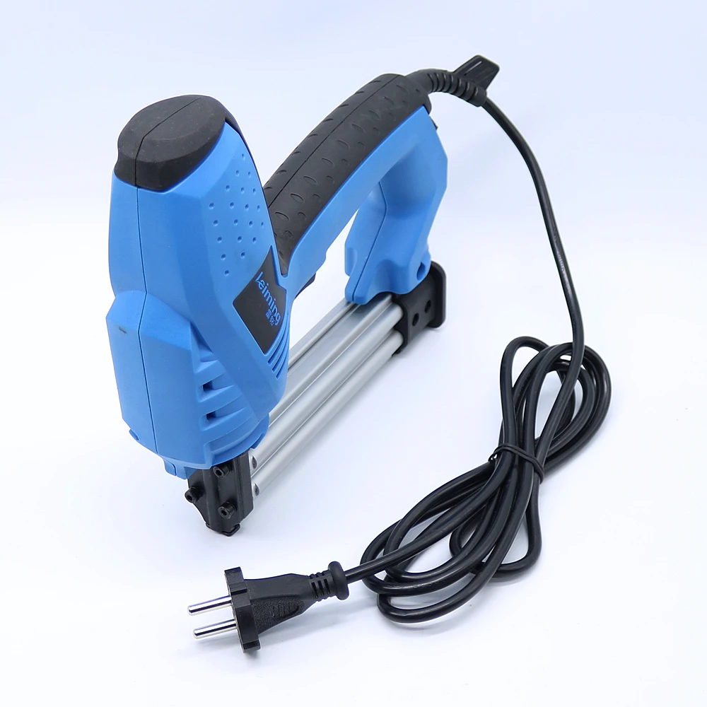 200V-240V Electric Staple Gun 2 In 1 Brad Nailer & Stapler Electric Nail Power Tool with 500 pcs nails for wood furniture 3