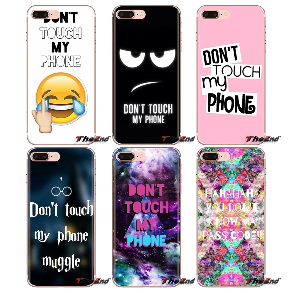 

Transparent TPU Shell Cases For Samsung Galaxy J1 J2 J3 J4 J5 J6 J7 J8 Plus 2018 Prime 2015 2016 2017 Do Not dont Touch My Phone