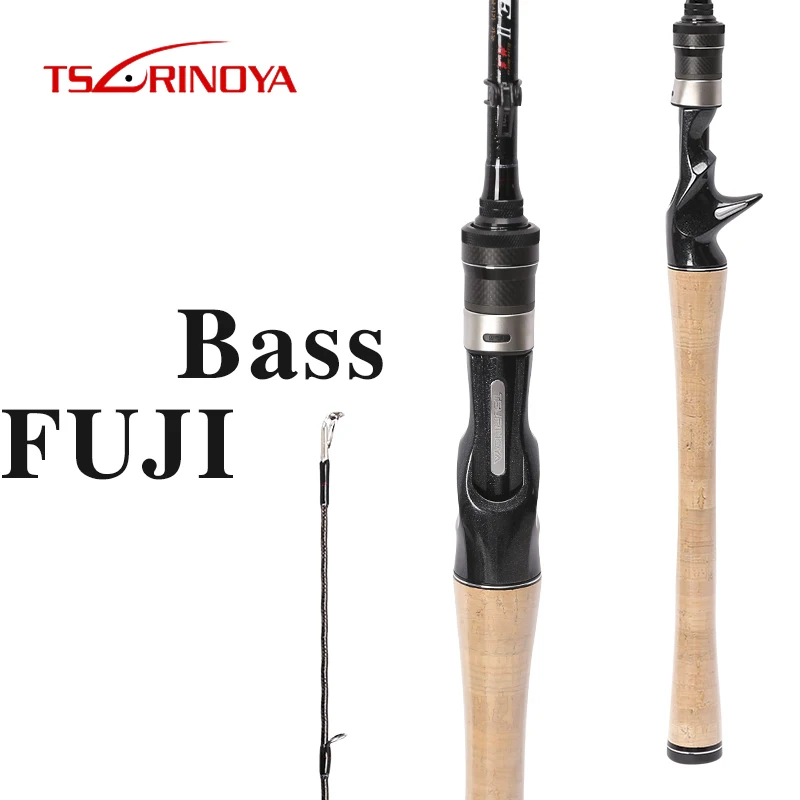 

TSURINOYA ELITE II 1.95m 1.98m 2.13m Casting Rod 2 Section Carbon Casting Lure Fishing Rod Varas De Pesca Saltwater Fishing Rods