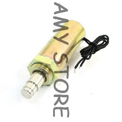 DC 12V Push Pull Type Actuator Solenoid Electromagnet 2mm 2.2lb 4mm 300g | Строительство и ремонт