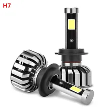 Hot Sale N7 H7 Led Light Bulbs 6000K 8000LM Car Headlight 12V 80W Headlamp Front Lamp Super Bright