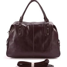 Высокий класс Пояса из натуральной кожи дорожная сумка Для мужчин вещевой мешок кожаный Чемодан сумки Сумка выходные вещевой мешок большой