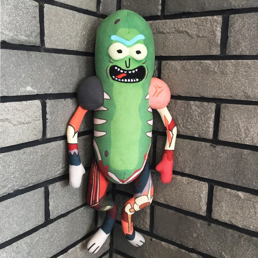 

New Animation Rick and Morty Plush toys Rick Morty Rick Q Mr. Meeseeks Plush Doll toys for Home Decoration