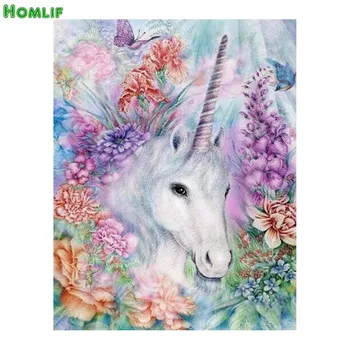 

5d diy Diamond Painting butterfly fairy and unicorn diamond Embroidery animals 3d Cross stitch rhinestone painting Home Decor