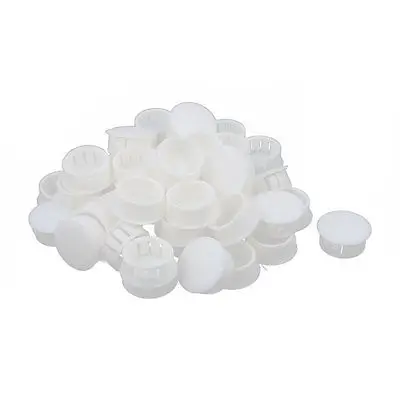 SKT-22 Nylon 0.9 Inch Dia Snap in Type Locking Hole Button Cover 100Pcs |