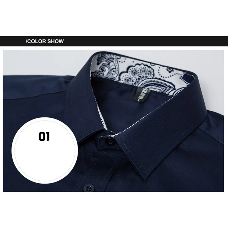 Dudalina قميص الرجال 2019 طويلة الأكمام الذكور قميص عارضة عالية الجودة رجل الأعمال قمصان سليم صالح مصمم اللباس