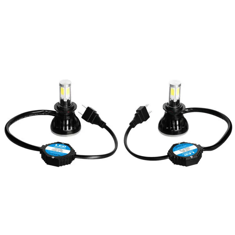Новый 80 Вт 8000LM CREE COB Чипы LED H7 PX26D Ближнего Фар Комплект света Лампы 6000 К Белый
