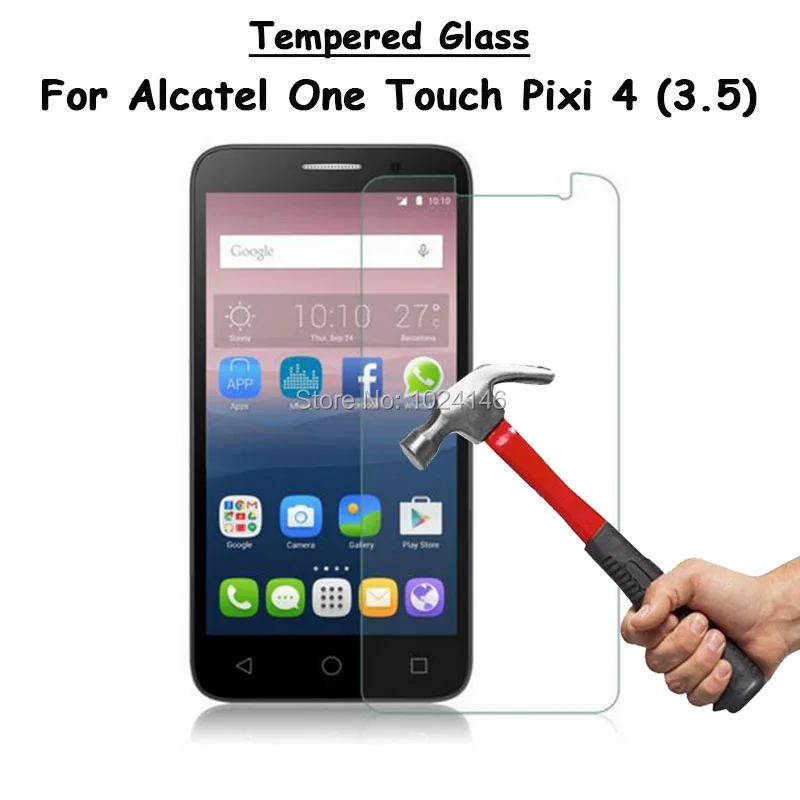 Для Alcatel One Touch Pixi 4 3 5 прозрачное закаленное стекло Защита для экрана ультратонкая
