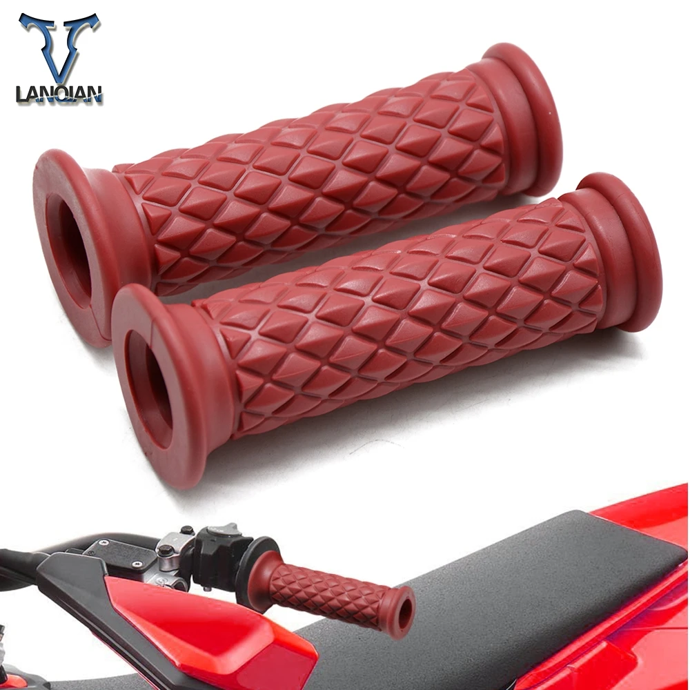 

Motorcycle Cafe Rubber Hand Grips Handle Bar For Honda VFR750 VFR700F2 VFR750F VFR750R 1986 - 1998 VFR 750 RJ RC30 1988 - 1993
