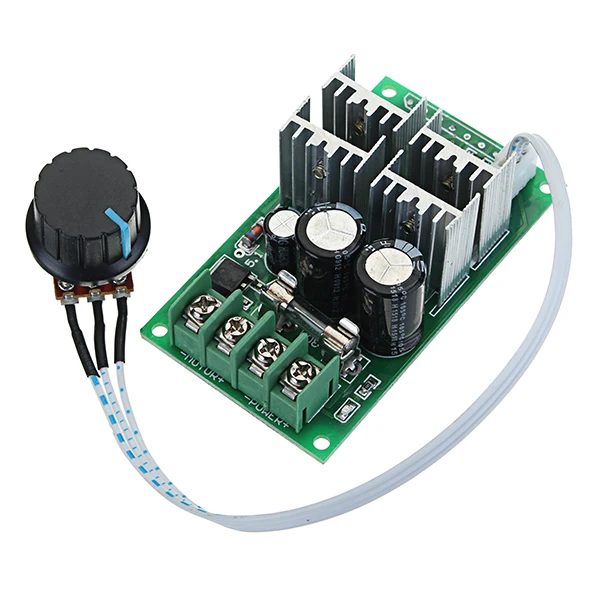 

1Pcs DC 6-60V 30A DC Motor Speed Regulator High Power Speed Controller Support PLC Analog Quantity SCM Control Adjustable Drive