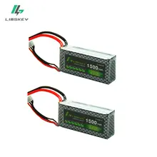 Limskey POWER 3S 11.1V 1500MAH T/XT60 Remote control model aircraft battery manufacturers 3S Li-po 11.1 v Lipo battery 2pcs/lot