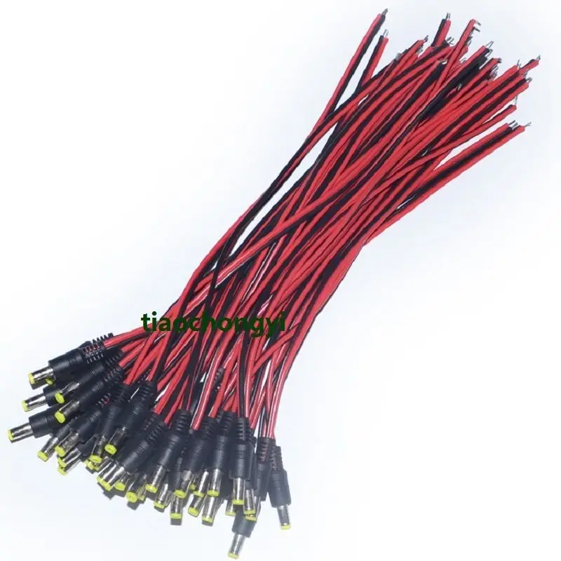 10 шт. 12 в 5 5x2 1 мм штекер постоянного тока разъем кабель провода|wire wire|wires malewire 12v |