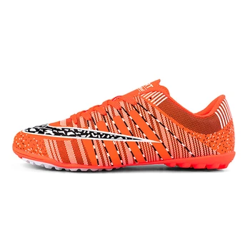 

Men's indoor turf football lace ankle jacket men's futzalki football shoes boots men's shoes training sports shoes casual shoes