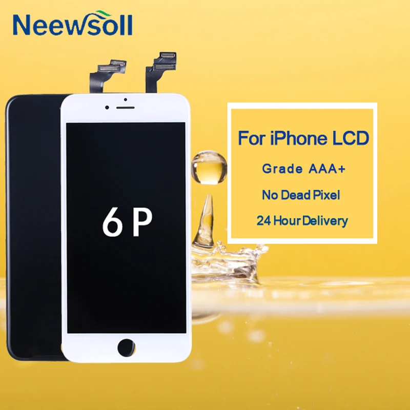 

10pcs/lot 100% Tested For iPhone 6 Plus LCD Touch Screen Digitizer Assembly For iPhone 6 Plus Display Replacement