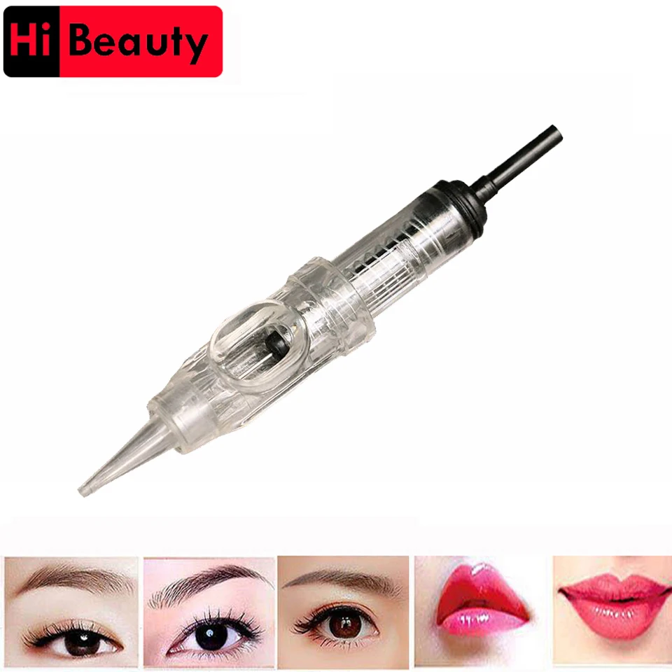 

20pcs/lot Disposable Sterilized Permanent Lip Eyebrow Makeup Bayonet M8 Tattoo Needles Cartridge 1R 3R 3F 5R 5F 7R 7F