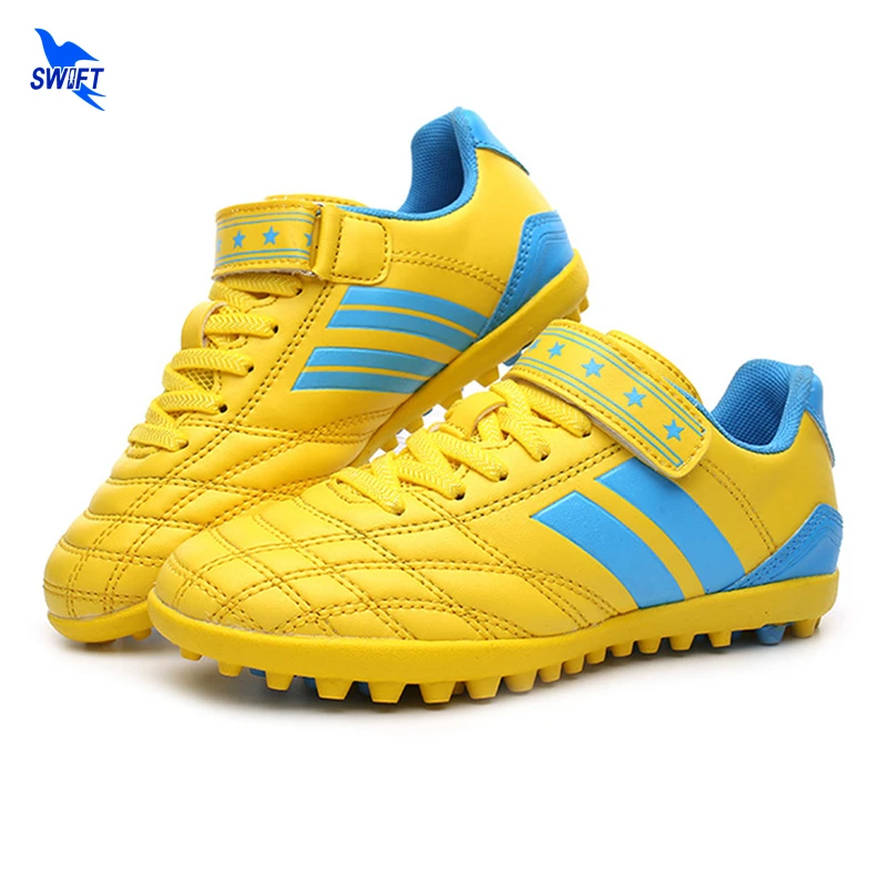 

Size 30-37 TF Turf Kids Soccer Shoes Top Quality Boys Football Boots Hard Count trainning Sports Sneakers Indoor futsal cleats