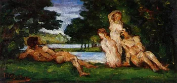 

Paul Cezanne Oil Painting Reproduction,handmade oil painting,oil painting,bathers-1870-1,canvas oil painting,high quality