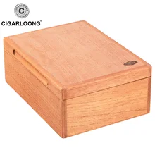 Коробка для сигар, роскошная, без краски, Экологичная, чистая, кедровая, деревянная, для сигар, хьюмидор, большой емкости, сигарный шкаф, CA-0050