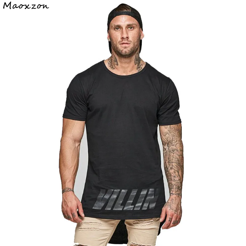 Maoxzon Men's Letter Casual Fitness Short Sleeve T shirts