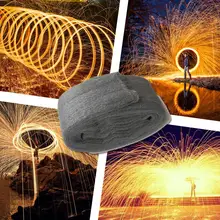 Trending Photography Spectacular Fiery Photo Selfie Tool Steel Wool High Quality Metal Fiber for Light Painting Long-exposure