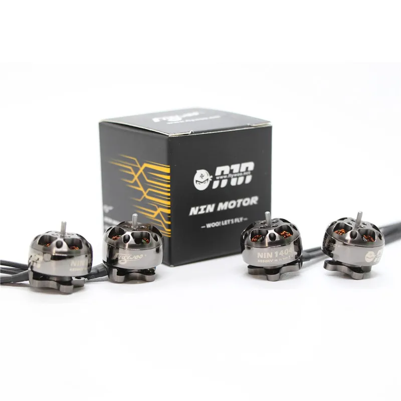 1/2/4 шт FLYWOO NIN TINY NT1404 1404 3750KV 4850KV 2-4S бесщеточный мотор для RC моделей запасные части DIY аксессуары