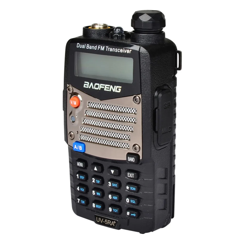 Черный Baofeng UV 5RA+ Plus WalkieTalkie 136-174& 400-520MHz двухстороннее радио в Испании- по почте-всего 3 дня