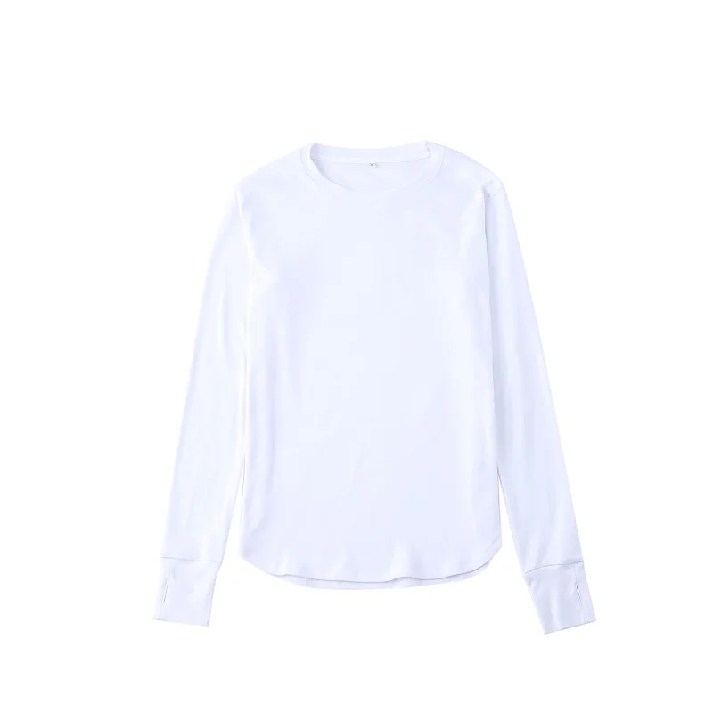 QoolXCWear NEW Thumb Hole Cuffs Long Sleeve Tyga Swag Style Mens Side Split Hip Hop Top Tee T Shirt Crew Wool T-shirt Men