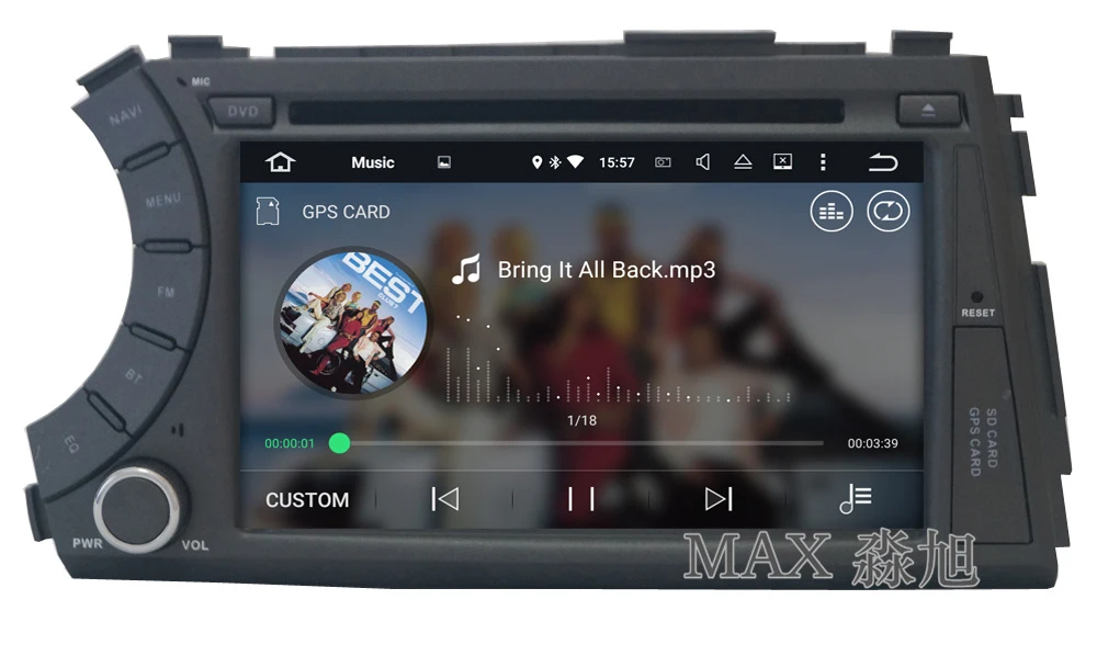 Flash Deal MAX Android GPS Navigation System Car DVD Player For Ssangyong Actyon Kyron Car Radio RDS Stereo BT WiFi SWC Free Map 4