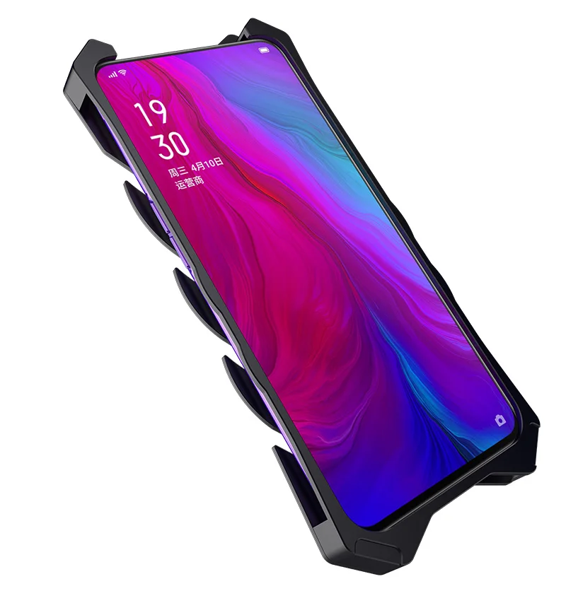 Realme XT X2 5 3 Pro X Lite Zimon авиационный алюминиевый металлический чехол, прочная защита для OPPO A9 A5 Reno 2 Z K3 металлический чехол