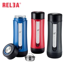 320 ml Männer Wasser Flasche Glas mit Sieb Kunststoff Schutz Büro Kaffee Tee Flasche für Wasser Drink Mann Geschenk R0008
