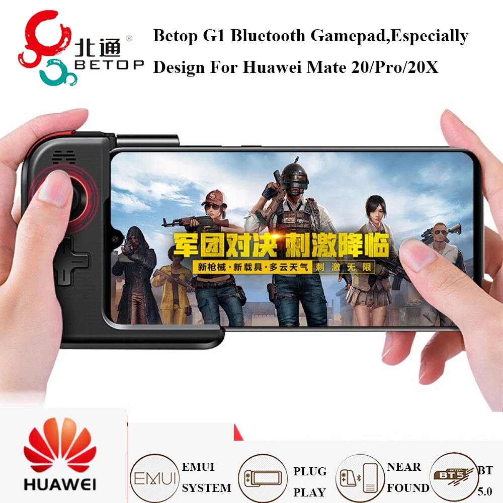 

Original BETOP G1 Design For Huawei P30 Pro Mate 20 Pro Case GamePad Mate20 X Pro Joystick P20 Honor 10 V20 NORDIC Bluetooth 5.0