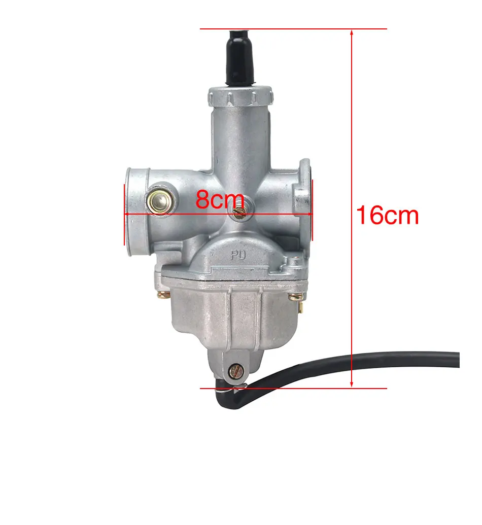 ZSDTRP PZ26 PZ27 PZ30 карбюратор Авто/кабель дроссель рычаг и воздушный фильтр для 150-300cc питбайк ATV Скутер мопед двигатели