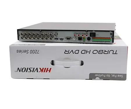 16CH 5 в 1 AHD DVR DS-7216HUHI-K2 Поддержка CVBS TVI CVI AHD аналоговые ip-камеры P2P Облако H.265 HDMI видео рекордер RS485 аудио