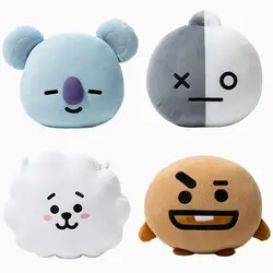 SHINEHENG Kpop Bangtan BTS bt21 ВАПП Подушка теплая Поддержи Q обратно Подушка плюшевая кукла TATA Ван COOKY CHIMMY SHOOKY Коя RJ Манг