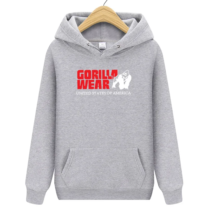 

Mens Fashion Hoody Cosplay Costume Gorilla Wear Letter Printed Men/Women Hoodies Sweatshirts Sportswear Casual Pullover